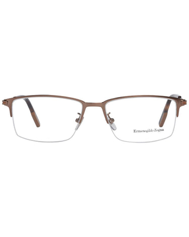 Ermenegildo Zegna Men's Bronze Optical Frames - One Size
